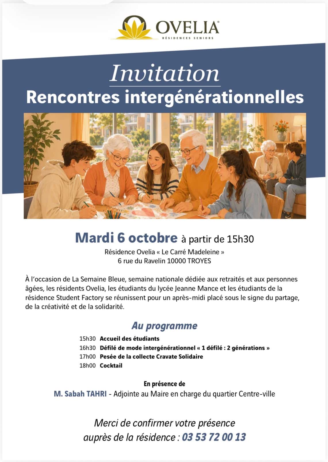 Rencontres intergénérationnelles by Ovelia