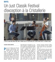 Un Just Classik festival d’exception à la Cristallerie royale de champagne