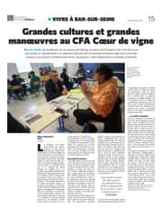 Le CFA Cœur de vigne se prépare à accueillir une nouvelle formation…