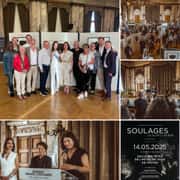 Une délégation Aubassadeurs au vernissage de l'exposition SOULAGES