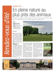 Des balades en pleine nature au plus près des animaux
