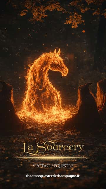 Découvre le Théâtre équestre de Champagne et son spectacle La Sourcery