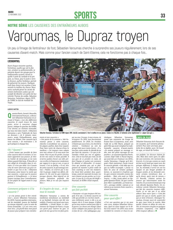 Varoumas, le Dupraz troyen