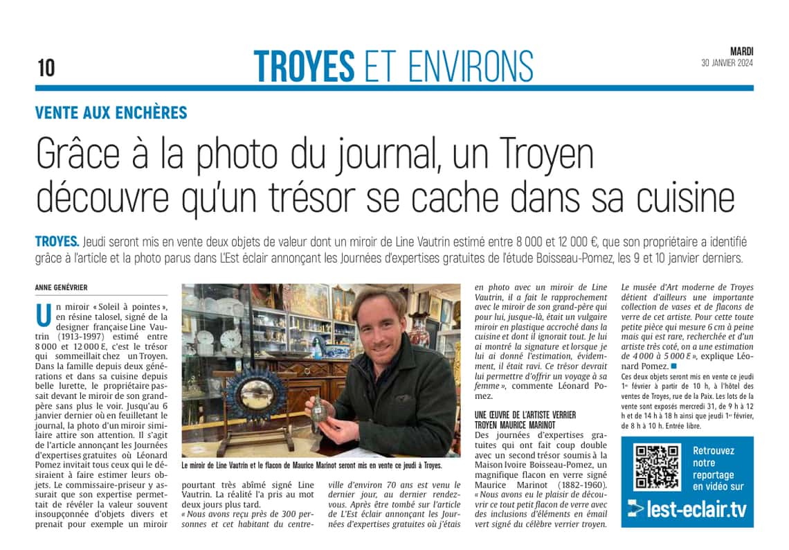 Un Troyen découvre qu’un trésor se cache dans sa cuisine