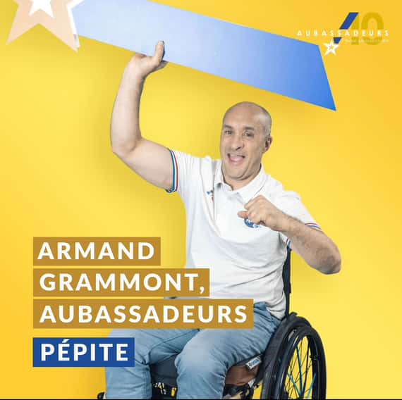 Armand Grammont, pépite handisport aux championnats de France