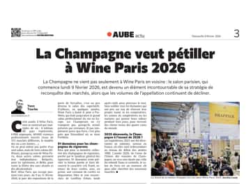 La Champagne veut pétiller à Wine Paris 2026