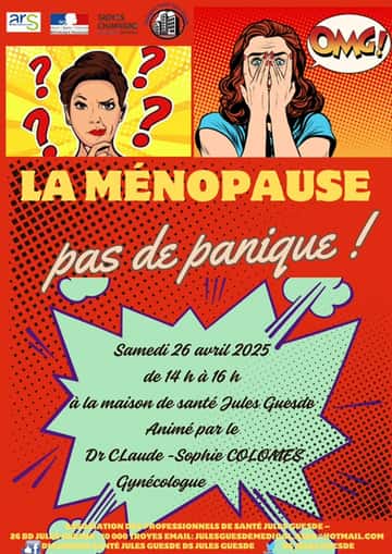 La ménopause .... pas de panique !