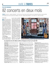 82 concerts en deux mois à Troyes.