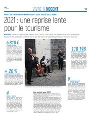 2021 : reprise lente pour le tourisme dans le Nogentais