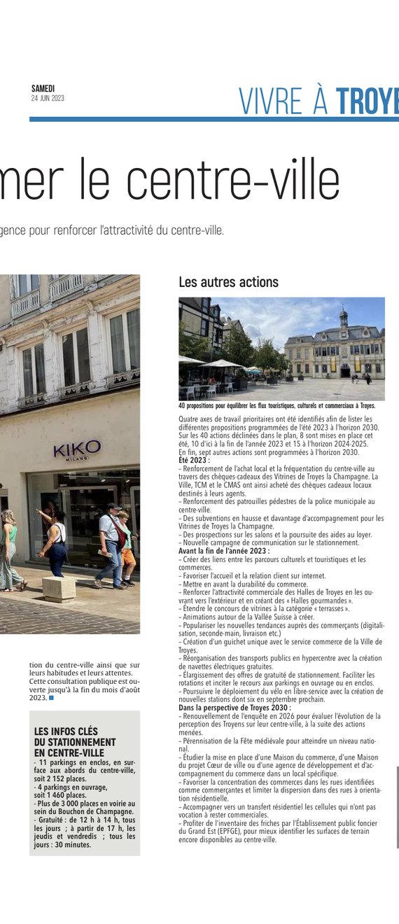 Troyes : les cinq mesures chocs pour ranimer le centre-ville.