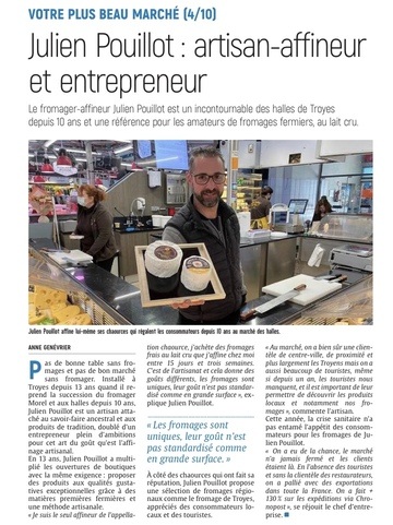 Julien Pouillot : artisan-affineur et entrepreneur