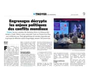 Engrenages, analyse les enjeux politiques des conflits mondiaux à Troyes