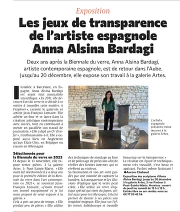 Les jeux de transparence de l’artiste espagnole Anna Alsina Bardagi