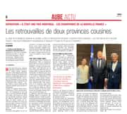 Les retrouvailles de deux provinces belles et cousines