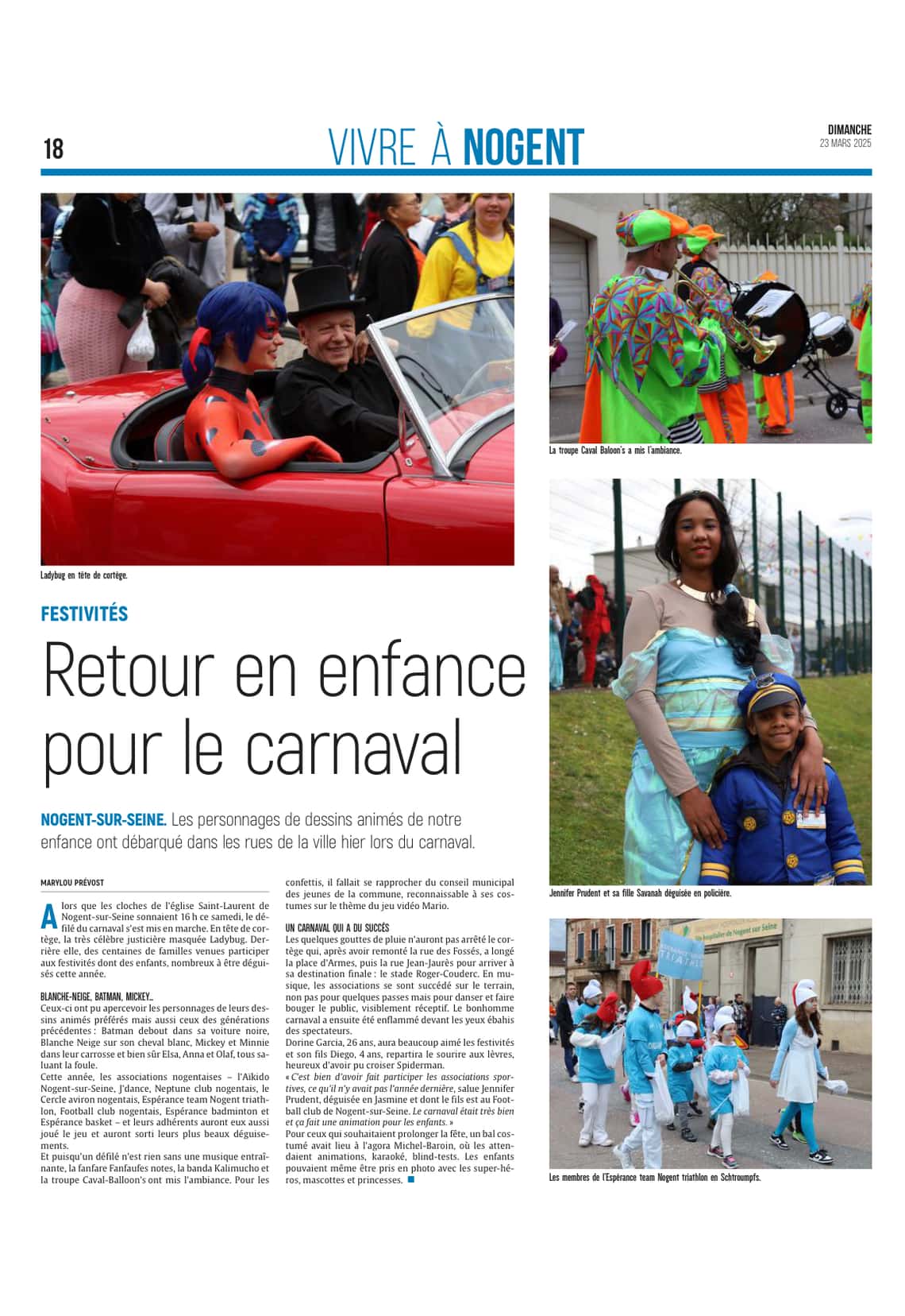 Les Nogentais sont retombés en enfance au carnaval !