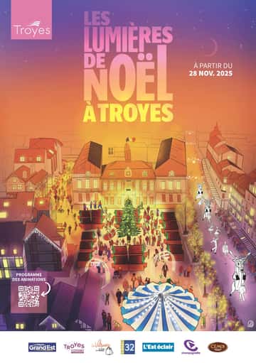 Les Lumières de Noël à Troyes sont lancées depuis ce week-end !
