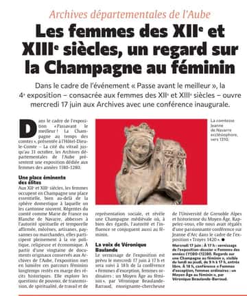 Un regard sur la Champagne au féminin, Annexe Passe avant le meilleur