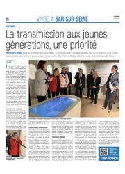 La transmission aux jeunes générations, une priorité.