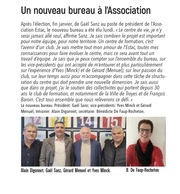 Un nouveau bureau à l'association Estac.