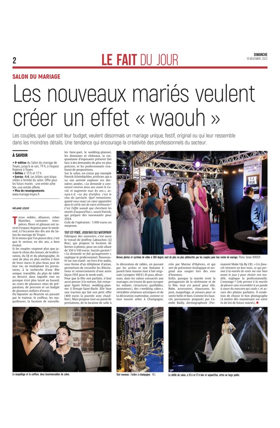 Salon du mariage de Troyes: quelles sont les tendances pour 2024?