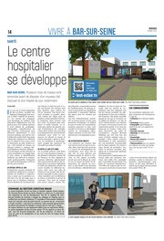 Le centre hospitalier de Bar-sur-Seine se développe et se restructure