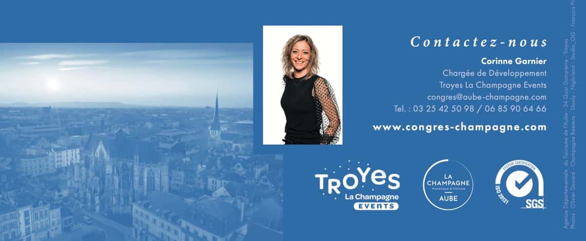 Troyes, pour des congrès ou des évènements pétillants !