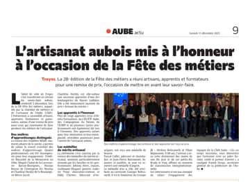 L’artisanat aubois mis à l’honneur à l’occasion de la Fête des métiers à Troyes