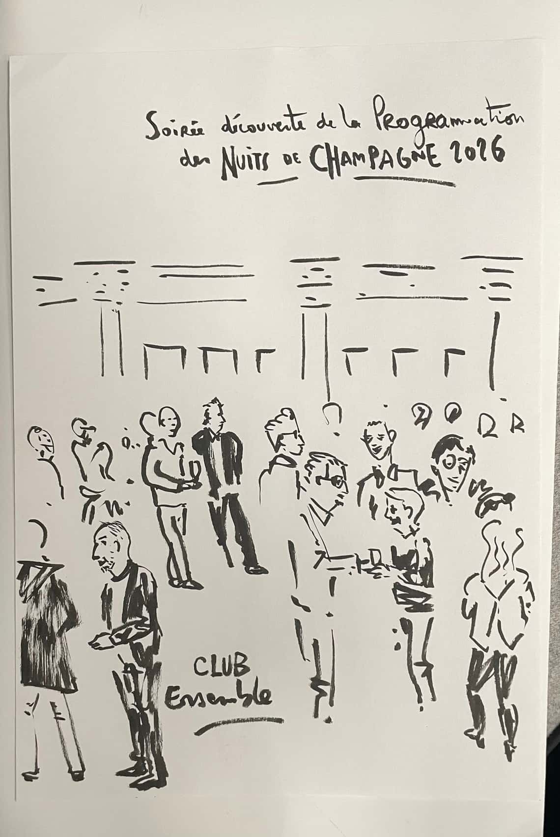 Nuits de Champagne : Soirée mécènes du Club Ensemble à L'Est-Eclair