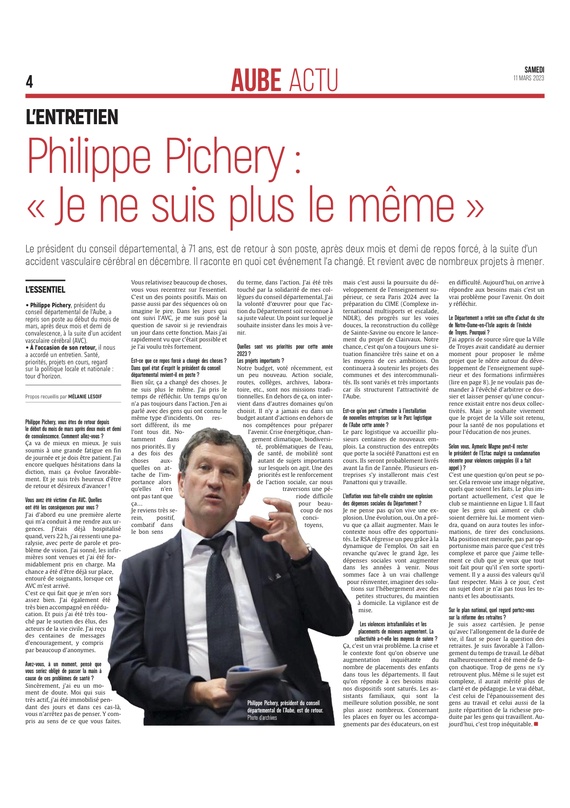 Philippe Pichery : Je ne suis plus le même