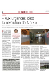 « Aux urgences de Troyes, c’est la révolution de A à Z »