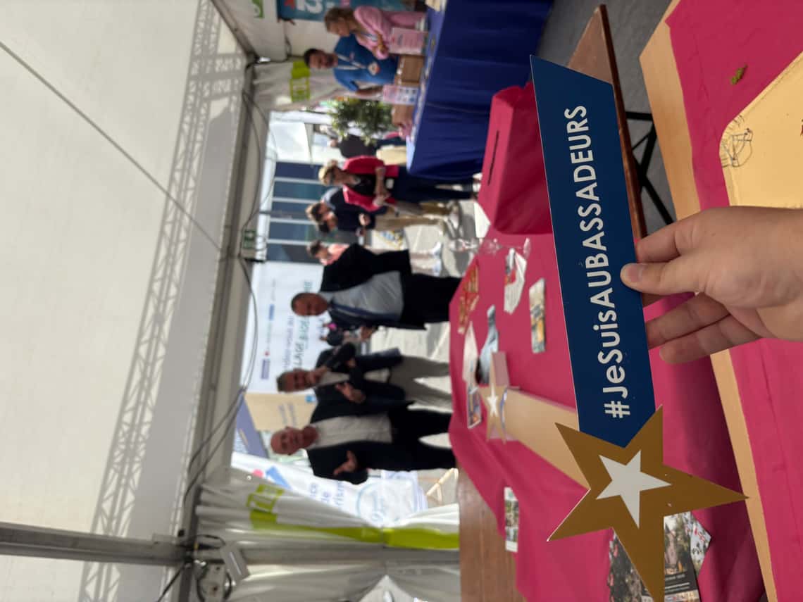 Aubassadeurs aux côtés de Terres et Vignes à la Foire de Chalons.