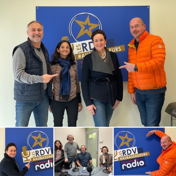 Entreprise Inclusive pour le RDV des AUBASSADEURS avec Troyes Aube Radio.