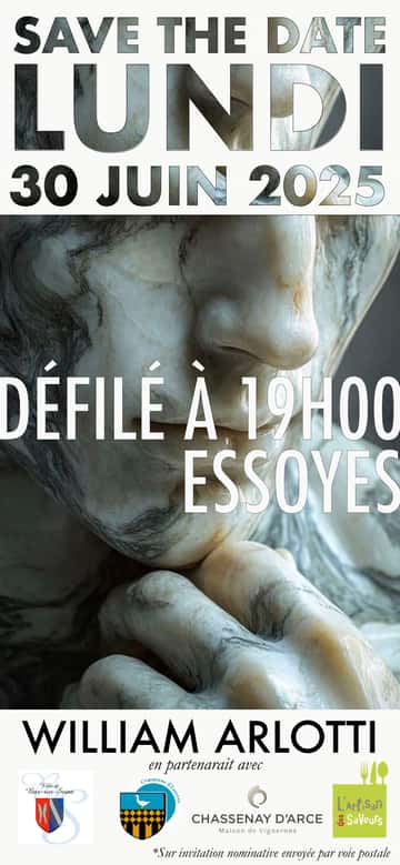 Défilé évènement de William Arlotti à Essoyes