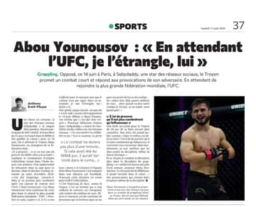 Abou Younousov : « En 2026, un combattant doit être bon sur les réseaux »