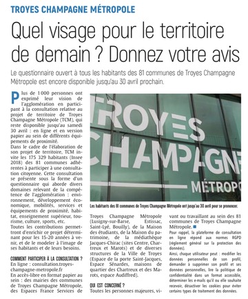 Quel visage pour le territoire de demain ? Donnez votre avis.