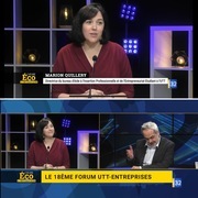 Marion Quillery de l'UTT à l'Heure Eco