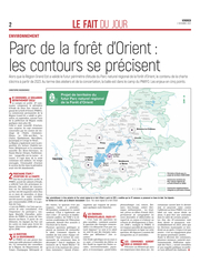 Parc de la forêt d’Orient : les contours se précisent