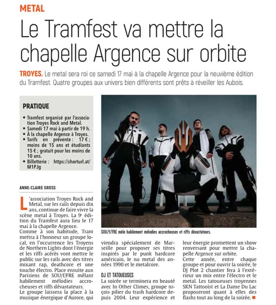 Le Tramfest va mettre la chapelle Argence sur orbite !