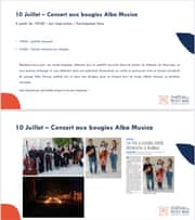 Concert aux bougies au Château de Ricey-Bas