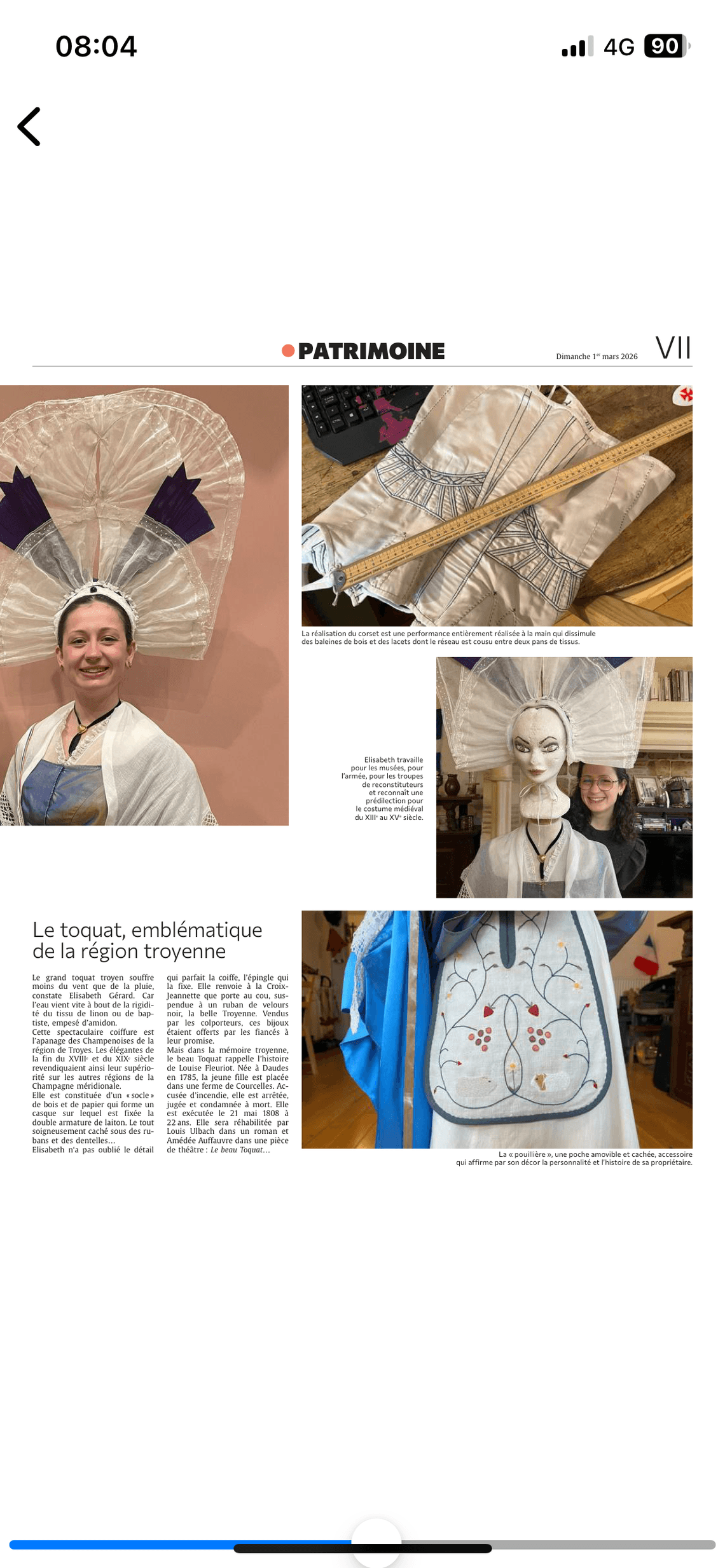 Élisabeth retrouve l’élégance troyenne des années 1820