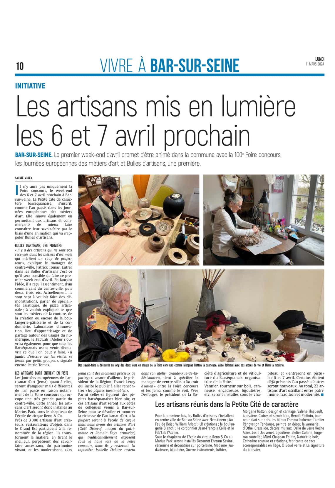 L’artisanat sous toutes ses formes mis en lumière !