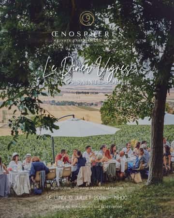 Le dîner vignes by Oenosphères