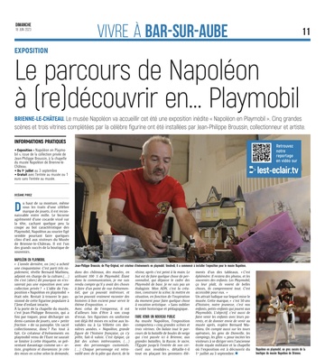 Le parcours de Napoléon à (re)découvrir en ... playmobil