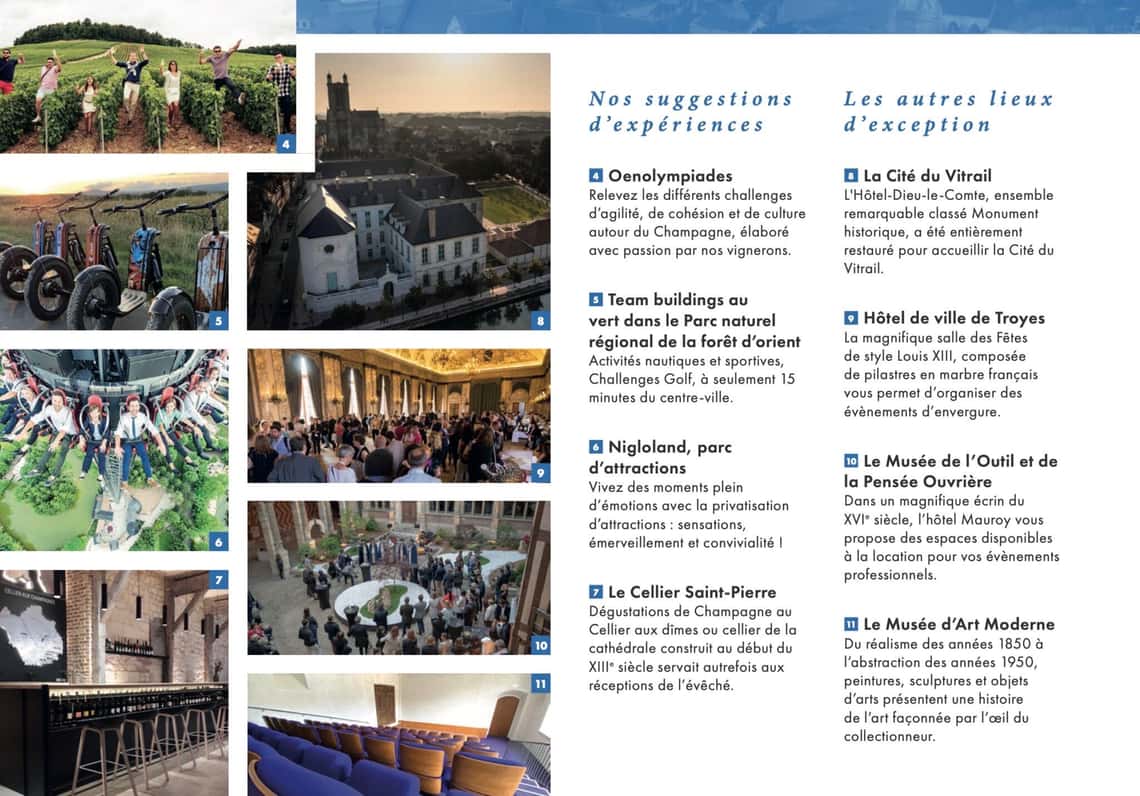 Troyes, pour des congrès ou des évènements pétillants !