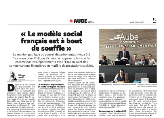 « Le modèle social français est à bout de souffle »