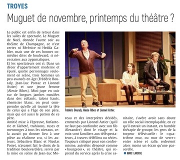 Le Muguet de Noël, printemps du théâtre ?