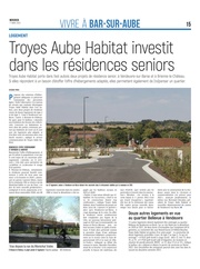Troyes Aube Habitat investit dans les résidences seniors.