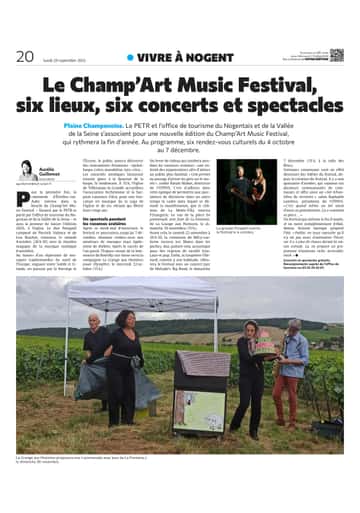 Le Champ’Art Music Festival, six lieux, six concerts et spectacles !