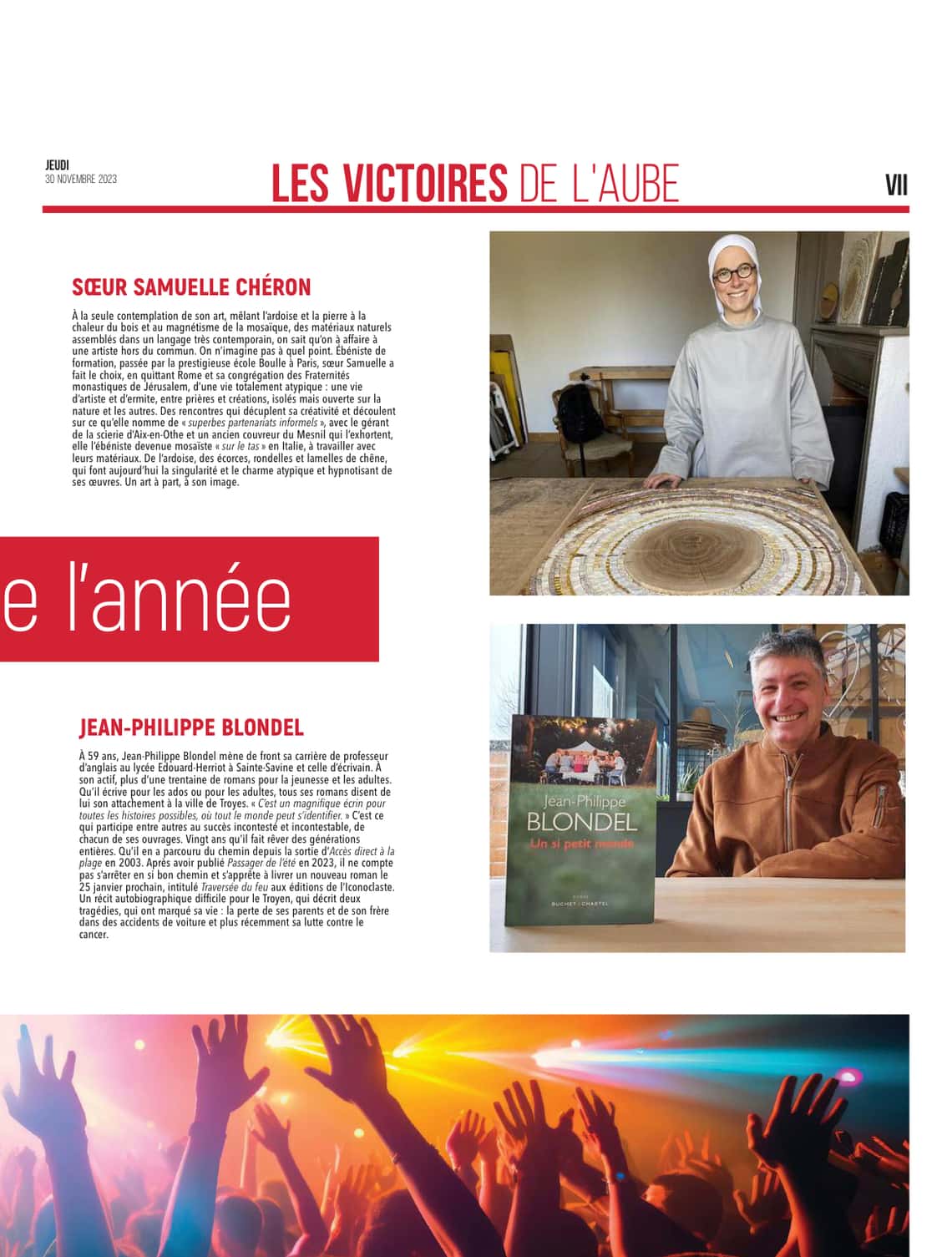 Ils et elles font briller l'Aube.