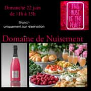 Ce dimanche c'est brunch au Domaine de Nuisement !